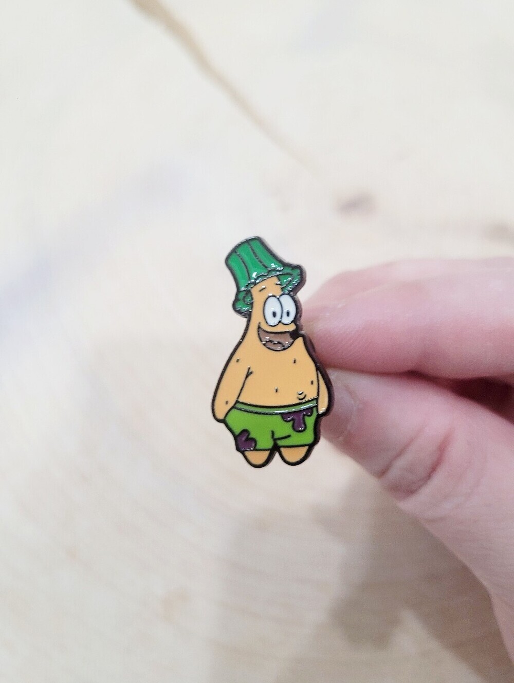 2/$20 Brand New SpongeBob SquarePants Green Patrick Pin Brooch